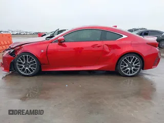 2016 Lexus RC 350 F Sport with VIN JTHHE5BCXG5013813, listed as a IAAI auction lot 41097722 with 52,996 mi miles and . Bid and sale history available at DreamBid. Image 14.