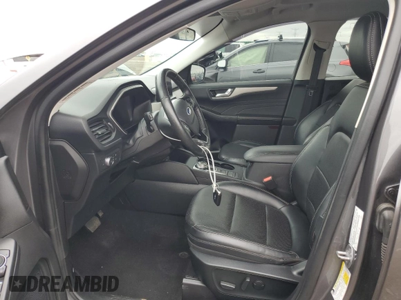 2021 Ford Escape SEL с VIN 1FMCU0H6XMUA27890, выставлен на аукционе Copart как лот 55490645 с пробегом 35 067 миль миль и Списание • Salvage title. История ставок и продаж доступна на DreamBid. Изображение 7.