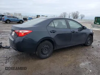 2019 Toyota Corolla L with VIN 2T1BURHE7KC173282, listed as a Copart auction lot 88806345 with 58,789 mi miles and Salvage title. Bid and sale history available at DreamBid. Image 3.