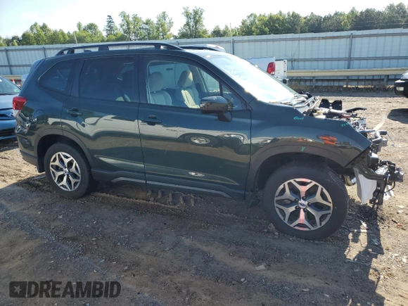 2024 Subaru Forester Premium with VIN JF2SKADC6RH414798, listed as a Copart auction lot 57289545 with 12,386 mi miles and Salvage title. Bid and sale history available at DreamBid. Image 4.