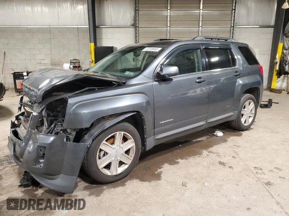 2011 GMC Terrain SLE-2 with VIN 2CTFLTEC3B6308090, listed as a Copart auction lot 57205685 with 143,676 mi miles and Salvage title. Bid and sale history available at DreamBid. Image 1.
