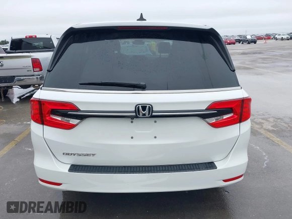 2022 Honda Odyssey EX-L with VIN 5FNRL6H79NB052769, listed as a IAAI auction lot 41568225 with 78,360 mi miles and . Bid and sale history available at DreamBid. Image 17.
