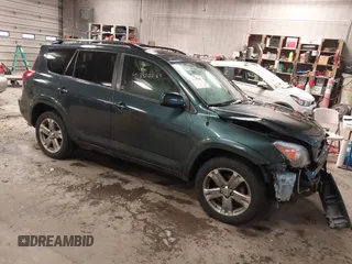 2008 Toyota RAV4 Sport with VIN JTMBK32V585065020, listed as a IAAI auction lot 41300285 with 120,076 mi miles. Bid and sale history available at carsss.com. Image 1.