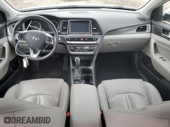 2018 Hyundai Sonata Hybrid Limited with VIN KMHE34L31JA078496, listed as a Copart auction lot 53754194 with 96,918 mi miles and Salvage Title. Bid and sale history available at carsss.com. Image 8.