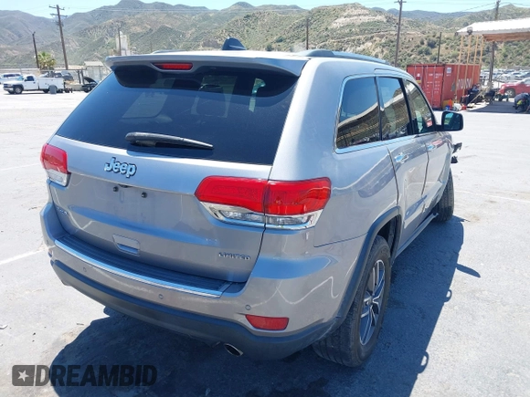 2019 Jeep Grand Cherokee Limited z VIN 1C4RJFBG3KC686280, wystawiony jako IAAI lot #42205004 z przebiegiem 113 936 mil mil oraz . Historia ofert i sprzedaży dostępna na DreamBid. Obrazek 4.