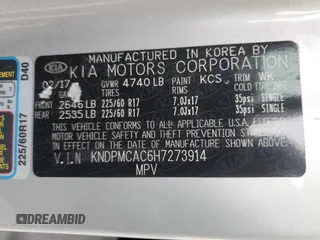2017 Kia Sportage LX z VIN KNDPMCAC6H7273914, wystawiony jako Copart lot #51964805 z przebiegiem 92 566 mil mil oraz Szkoda całkowita • Salvage title. Historia ofert i sprzedaży dostępna na DreamBid. Obrazek 13.