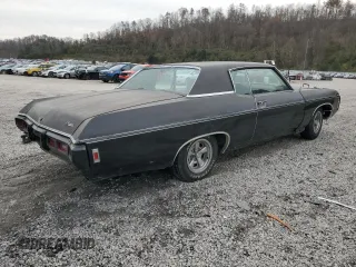 1969 Chevrolet Caprice z VIN 166479U185483, wystawiony jako Copart lot #78575324 z przebiegiem 59 666 mil mil oraz Szkoda całkowita • Salvage title. Historia ofert i sprzedaży dostępna na DreamBid. Obrazek 3.