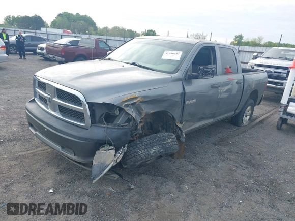 2010 Dodge 1500 ST with VIN 1D7RB1CP4AS189179, listed as a IAAI auction lot 41956547 with 218,519 mi miles and . Bid and sale history available at carsss.com. Image 18.