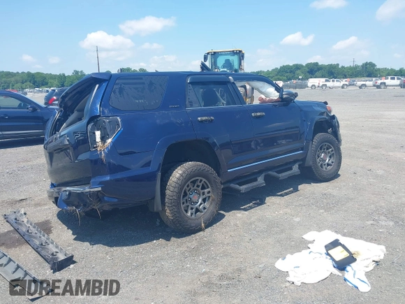 2023 Toyota 4Runner Limited with VIN JTEKU5JR8P6166910, listed as a IAAI auction lot 42681158 with Not provided miles and . Bid and sale history available at DreamBid. Image 4.
