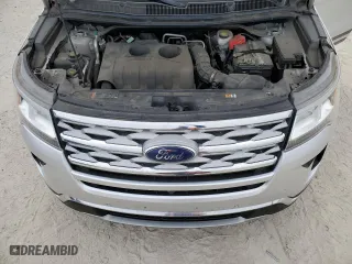 2018 Ford Explorer Limited with VIN 1FM5K7FH1JGB52380, listed as a Copart auction lot 47739835 with 128,590 mi miles and Salvage Title. Bid and sale history available at carsss.com. Image 12.