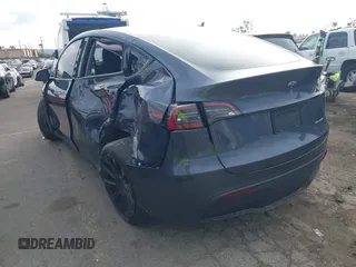 2023 Tesla Model Y Long Range with VIN 7SAYGDEE4PA028440, listed as a IAAI auction lot 41488136 with 29,229 mi miles and . Bid and sale history available at DreamBid. Image 3.