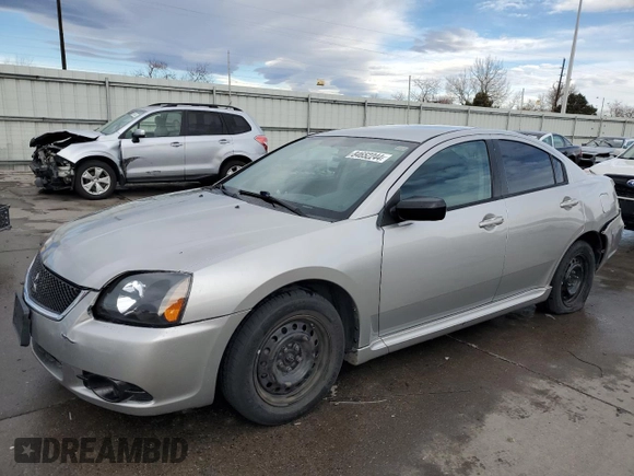 2010 Mitsubishi Galant ES with VIN 4A32B3FF8AE009806, listed as a Copart auction lot 84652244 with 166,687 mi miles and Salvage Title. Bid and sale history available at carsss.com. Image 1.