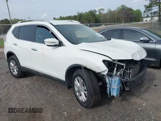 2015 Nissan Rogue SL with VIN 5N1AT2MVXFC815872, listed as a IAAI auction lot 41958071 with 148,786 mi miles and . Bid and sale history available at carsss.com. Image 1.