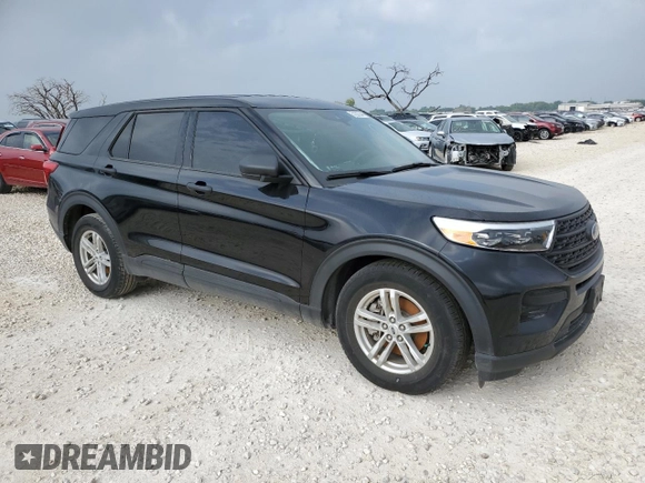 2022 Ford Explorer with VIN 1FMSK7BH1NGB78850, listed as a Copart auction lot 51207344 with 7,027 mi miles and Salvage title. Bid and sale history available at DreamBid. Image 4.