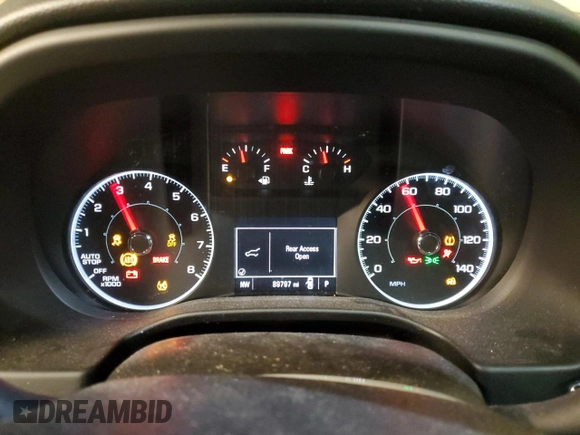 2017 GMC Acadia SLE with VIN 1GKKNRLA9HZ256037, listed as a Copart auction lot 44131445 with 89,797 mi miles and Salvage title. Bid and sale history available at DreamBid. Image 9.