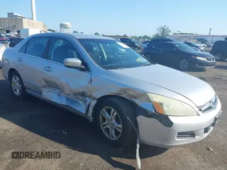 2006 Honda Accord LX SE with VIN 1HGCM56326A040083, listed as a IAAI auction lot 42528598 with 216,096 mi miles and . Bid and sale history available at DreamBid. Image 1.