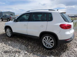 2013 Volkswagen Tiguan SEL with VIN WVGBV3AX6DW610541, listed as a Copart auction lot 49435125 with 73,952 mi miles and Salvage Title. Bid and sale history available at DreamBid. Image 2.