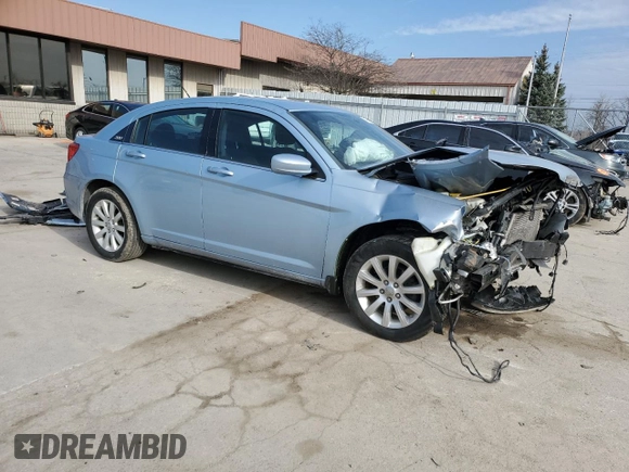 2013 Chrysler 200 Touring with VIN 1C3CCBBB7DN655476, listed as a Copart auction lot 49581225 with 110,856 mi miles and Clean Title. Bid and sale history available at carsss.com. Image 4.