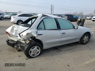 2001 Chevrolet Cavalier with VIN 1G1JC524217297301, listed as a Copart auction lot 82758854 with 144,614 mi miles and Salvage Title. Bid and sale history available at carsss.com. Image 3.