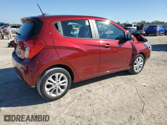 2022 Chevrolet Spark 1LT with VIN KL8CD6SA1NC019746, listed as a Copart auction lot 46851665 with 19,362 mi miles and Non Repairable. Bid and sale history available at carsss.com. Image 3.