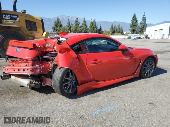 2023 Subaru BRZ Premium with VIN JF1ZDBC1XP8701528, listed as a Copart auction lot 46751035 with 24,619 mi miles and Salvage Title. Bid and sale history available at carsss.com. Image 3.