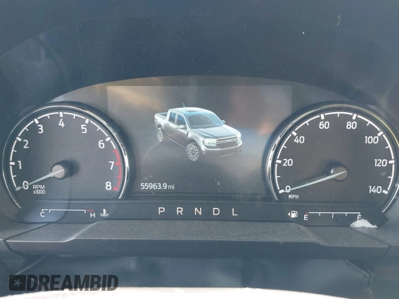 2022 Ford Maverick XL with VIN 3FTTW8F96NRA88074, listed as a IAAI auction lot 42090516 with 55,963 mi miles and . Bid and sale history available at DreamBid. Image 7.