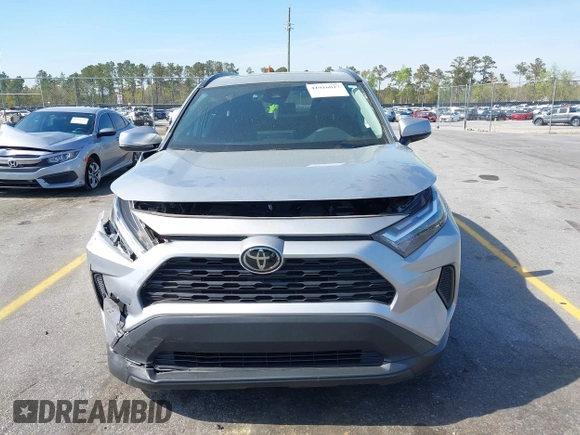 2023 Toyota RAV4 XLE with VIN 2T3W1RFV2PC230208, listed as a IAAI auction lot 41916027 with 21,151 mi miles. Bid and sale history available at carsss.com. Image 11.