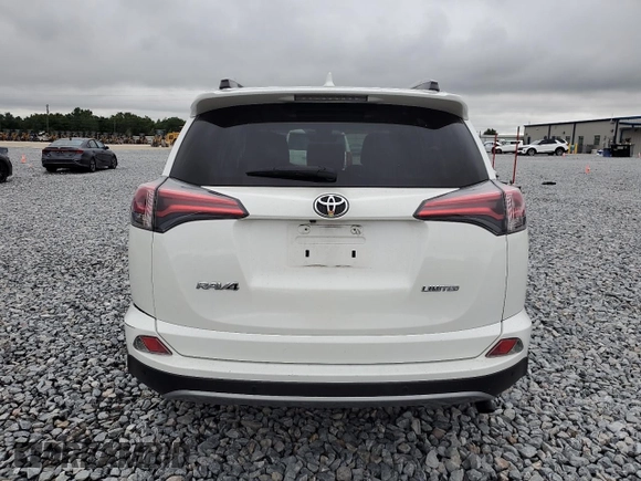 2017 Toyota RAV4 Limited with VIN 2T3YFREV4HW321248, listed as a Copart auction lot 52186185 with 91,011 mi miles and Salvage Title. Bid and sale history available at carsss.com. Image 6.