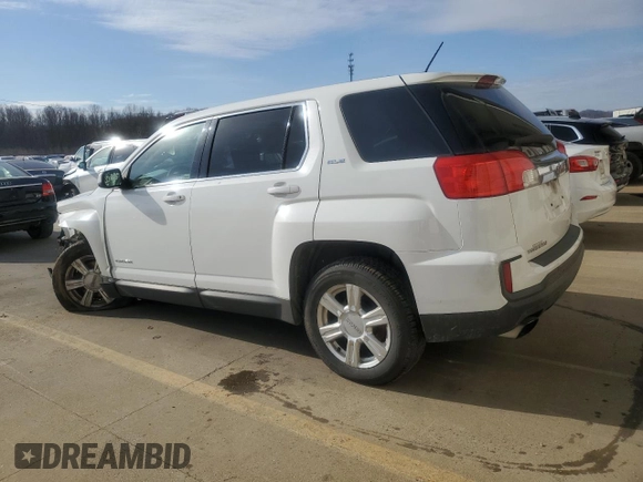 2016 GMC Terrain SLE with VIN 2GKFLSEK0G6155306, listed as a Copart auction lot 47480965 with 154,915 mi miles and Salvage Title. Bid and sale history available at DreamBid. Image 2.
