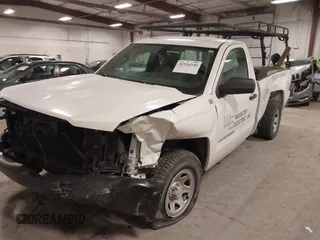 2016 Chevrolet Silverado 1500 Work Truck with VIN 1GCNCNEH1GZ189790, listed as a IAAI auction lot 41536340 with 143,000 mi miles. Bid and sale history available at carsss.com. Image 2.