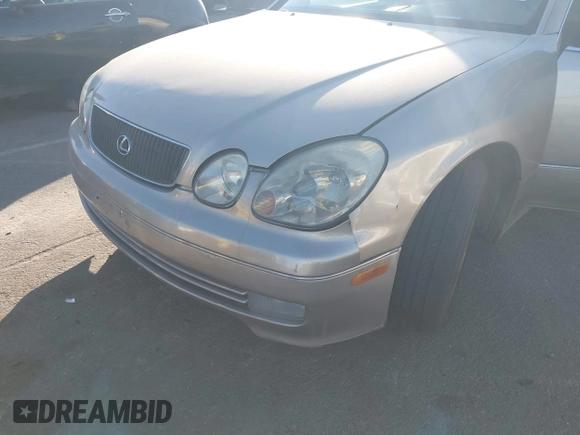 1998 Lexus GS 300 z VIN JT8BD68S7W0030710, wystawiony jako IAAI lot #41348383 z przebiegiem 138 082 mil mil oraz . Historia ofert i sprzedaży dostępna na DreamBid. Obrazek 6.