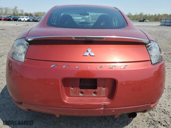 2008 Mitsubishi Eclipse GS with VIN 4A3AK24FX8E039795, listed as a Copart auction lot 52367575 with 69,343 mi miles and Salvage Title. Bid and sale history available at carsss.com. Image 6.