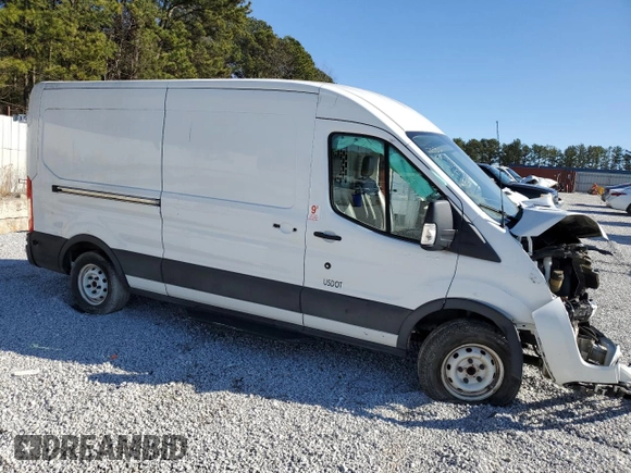 2019 Ford Transit z VIN 1FTYE2CMXKKB50333, wystawiony jako Copart lot #43558715 z przebiegiem Nie podano mil oraz Czysty tytuł • Clean title. Historia ofert i sprzedaży dostępna na DreamBid. Obrazek 4.