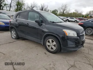 2015 Chevrolet Trax LT with VIN KL7CJLSB3FB122159, listed as a Copart auction lot 53823805 with 108,672 mi miles and Clean Title. Bid and sale history available at carsss.com. Image 4.