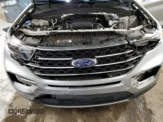 2020 Ford Explorer XLT with VIN 1FMSK8DH3LGB44781, listed as a Copart auction lot 52639065 with 44,670 mi miles and Salvage Title. Bid and sale history available at DreamBid. Image 13.