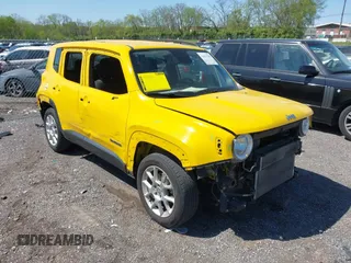 2019 Jeep Renegade Latitude with VIN ZACNJABB8KPJ77218, listed as a IAAI auction lot 42031765 with 188,012 mi miles and . Bid and sale history available at DreamBid. Image 1.
