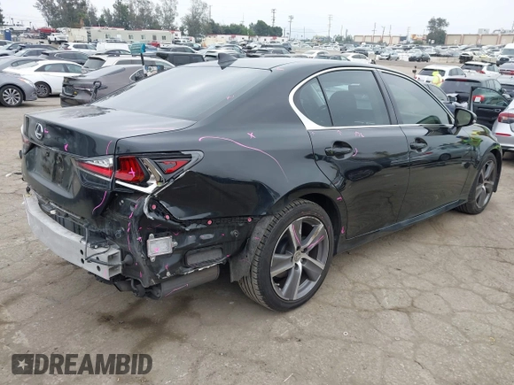 2016 Lexus GS 350 with VIN JTHBZ1BLXGA006130, listed as a IAAI auction lot 42024506 with 66,763 mi miles. Bid and sale history available at carsss.com. Image 4.