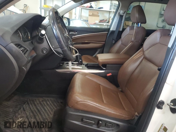 2017 Acura MDX Technology z VIN 5FRYD4H56HB002619, wystawiony jako Copart lot #55882745 z przebiegiem 155 153 mil mil oraz Szkoda całkowita • Salvage title. Historia ofert i sprzedaży dostępna na DreamBid. Obrazek 7.