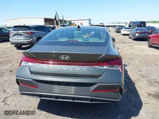 2024 Hyundai Elantra SEL with VIN KMHLM4DG2RU686933, listed as a IAAI auction lot 42030155 with 23,887 mi miles. Bid and sale history available at carsss.com. Image 17.