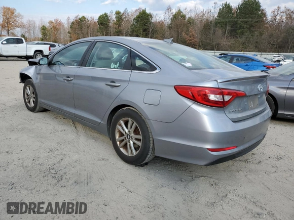 2017 Hyundai Sonata 2.4L with VIN 5NPE24AF6HH509647, listed as a Copart auction lot 83037104 with 123,701 mi miles and Clean Title. Bid and sale history available at carsss.com. Image 2.