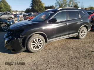 2018 Nissan Rogue SV with VIN KNMAT2MV5JP522077, listed as a Copart auction lot 53533195 with 85,162 mi miles and Salvage Title. Bid and sale history available at carsss.com. Image 1.