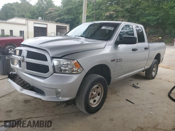 2015 Ram 1500 Express with VIN 1C6RR6FT0FS613080, listed as a Copart auction lot 59001825 with 187,694 mi miles and Salvage title. Bid and sale history available at DreamBid. Image 1.