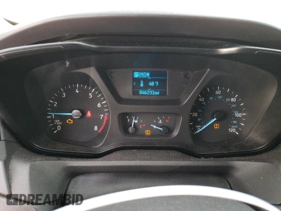 2016 Ford Transit Cargo with VIN 1FTYR1ZM5GKA08839, listed as a Copart auction lot 47363884 with 46,233 mi miles and . Bid and sale history available at DreamBid. Image 9.