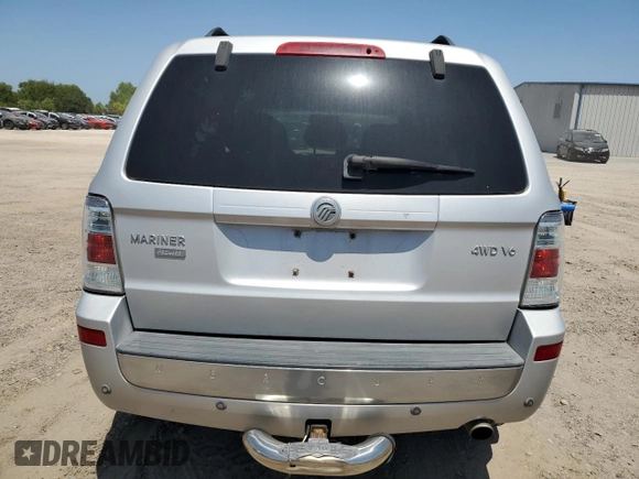 2008 Mercury Mariner Premier with VIN 4M2CU97178KJ46331, listed as a Copart auction lot 52214805 with 188,315 mi miles and Salvage title. Bid and sale history available at DreamBid. Image 6.