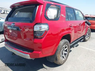 2021 Toyota 4Runner TRD Off Road Premium with VIN JTERU5JR8M5879628, listed as a IAAI auction lot 41987632 with 46,137 mi miles and . Bid and sale history available at DreamBid. Image 4.