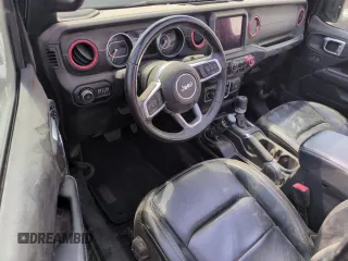 2019 Jeep Wrangler Unlimited Sahara with VIN 1C4HJXEN8KW616980, listed as a Copart auction lot 51253215 with 54,011 mi miles and Salvage Title. Bid and sale history available at DreamBid. Image 8.