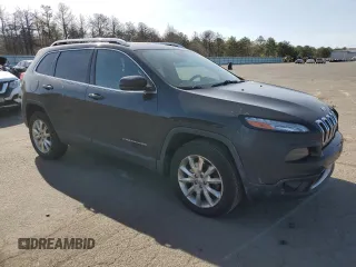 2015 Jeep Cherokee Limited z VIN 1C4PJMDB2FW538333, wystawiony jako Copart lot #54781255 z przebiegiem 115 055 mil mil oraz Szkoda całkowita • Salvage title. Historia ofert i sprzedaży dostępna na DreamBid. Obrazek 4.