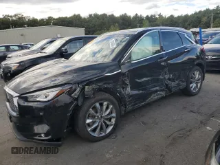 2022 Infiniti QX50 LUXE with VIN 3PCAJ5BB2NF111977, listed as a Copart auction lot 73346694 with 0 mi miles and Salvage Title. Bid and sale history available at carsss.com. Image 1.