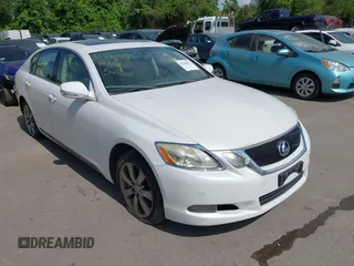 2008 Lexus GS with VIN JTHCE96S980016221, listed as a IAAI auction lot 42186022 with 208,878 mi miles. Bid and sale history available at carsss.com. Image 1.