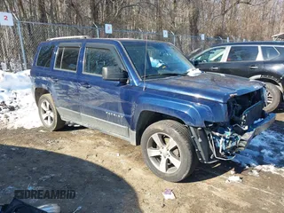 2017 Jeep Patriot High Altitude with VIN 1C4NJRFBXHD178406, listed as a IAAI auction lot 41289971 with 131,865 mi miles. Bid and sale history available at carsss.com. Image 1.
